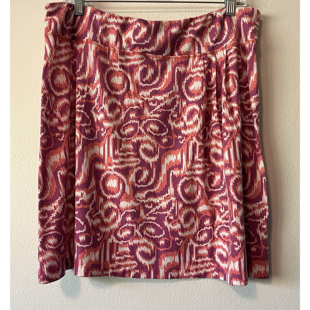 Title Nine Breeze Skirt Lightweight Sport Pleated A-line Knit Women’s XL